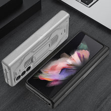 Load image into Gallery viewer, 2022 Magnetic Armor All-included Hinge Holder Case For Samsung Galaxy Z Fold 3 5G
