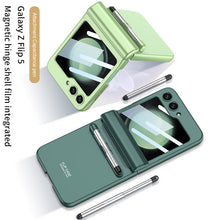 Load image into Gallery viewer, Magnetic All-included Shockproof Plastic Hard Cover For Samsung Galaxy Z Flip5 Flip4 Flip3
