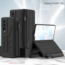 Load image into Gallery viewer, Business Samsung Galaxy Z Fold4 5G Flip Case Leather Cover With Film Detachable S Pen Holder
