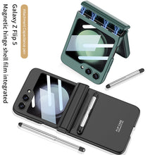 Load image into Gallery viewer, Magnetic All-included Shockproof Plastic Hard Cover For Samsung Galaxy Z Flip5 Flip4 Flip3
