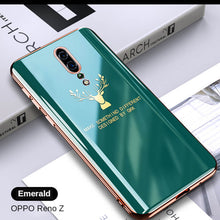 Load image into Gallery viewer, 2021 Luxury Deer Pattern Camera All-inclusive Electroplating Process Case For OPPO Reno 4 3 Pro R17 Pro Find X
