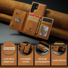 Load image into Gallery viewer, Luxury Magnetic Leather All-inclusive Protective Cover With Card Holder For Samsung Galaxy
