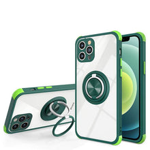 Load image into Gallery viewer, Creative Double Ring Bracket Four-corner Anti-fall Cover For iPhone
