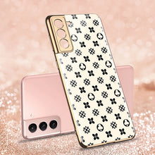 Load image into Gallery viewer, 2021 Fashion Plating Pattern Camera All-inclusive Electroplating Process Case For Samsung S21 Ultra S21 Plus S21
