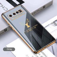 Load image into Gallery viewer, 2021 Luxury Plating Deer Pattern Phone Case For Samsung S10 Series (BUY 2 ONLY $24.98🔥)
