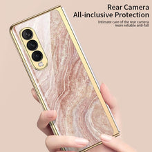 Load image into Gallery viewer, Flower Glass Case For Samsung Galaxy Z Fold 3 5G
