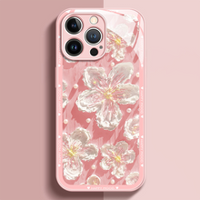 Load image into Gallery viewer, Ins New Oil Painting Flower iPhone Case
