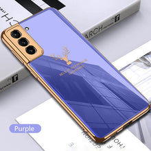 Load image into Gallery viewer, Luxury Deer Pattern Camera All-inclusive Electroplating Process Case For Samsung S23 S22 S21 Ultra Plus
