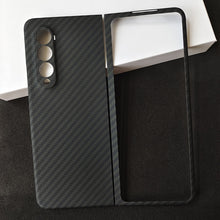 Load image into Gallery viewer, Kevlar Carbon Fiber Phone Case For Samsung Galaxy Z Fold 3 &amp; Z Flip 3 5G
