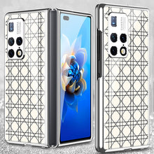 Load image into Gallery viewer, Luxury Plating Glass Anti-knock Protective Hard Edge Cover For Huawei Mate X2
