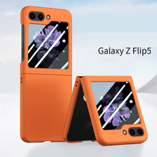 Load image into Gallery viewer, Samsung Galaxy Z Flip5 Case with Front Tempered Glass Film(Pre-sell) - mycasety2023 Mycasety
