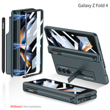 Load image into Gallery viewer, Samsung Galaxy Z Fold4 5G Magnetic Hinge Case with Screen Protector &amp; Kickstand &amp; S Pen Slot
