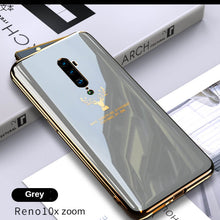Load image into Gallery viewer, 2021 Luxury Deer Pattern Camera All-inclusive Electroplating Process Case For OPPO Reno 4 3 Pro R17 Pro Find X
