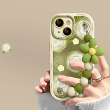 Load image into Gallery viewer, New Green Rose Bracelet iPhone Case - mycasety2023 Mycasety
