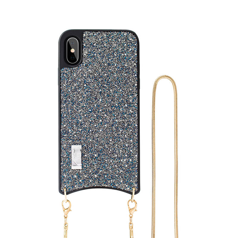 2021 Luxury Crossbody Chain Shining Phone Case For iPhone