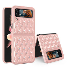 Load image into Gallery viewer, Creative Electroplating Diamond Protective Cover For Samsung Galaxy Z Flip 3 5G pphonecover
