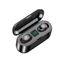 Load image into Gallery viewer, F9 Earphone LED Touch Bluetooth 5.0 Large Capacity Charging Cabin
