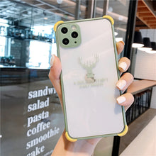 Load image into Gallery viewer, 2021 Deer Pattern Camera All-inclusive Transparent iPhone Case
