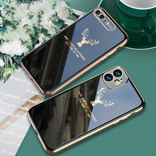 Load image into Gallery viewer, 2021 Deer Pattern Camera All-inclusive Electroplating Process iPhone Case
