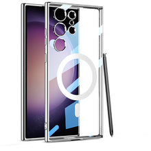 Load image into Gallery viewer, Magnetic Magsafe Clear Soft Case for Samsung Galaxy S23 Ultra Plus - mycasety2023 Mycasety
