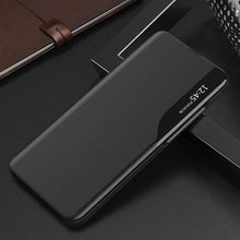 Load image into Gallery viewer, Samsung Galaxy Smart View Flip Case Luxury Magnetic Leather Kickstand Window Shockproof Cover
