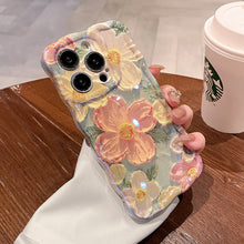 Load image into Gallery viewer, Gentle Oil Painting Flower iPhone Case - mycasety2023 Mycasety
