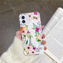 Load image into Gallery viewer, 2021 Creative Invisible Bracket Flower Case For iPhone
