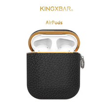 Load image into Gallery viewer, 2021 Luxury Genuine Leather Protective AirPods Case
