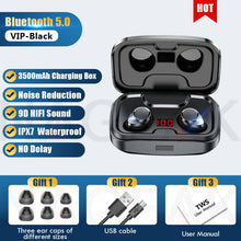 Load image into Gallery viewer, TWS Bluetooth 5.0 Earphones 3500mAh Charging Box Wireless Sports Waterproof Earbuds Headsets With Microphone
