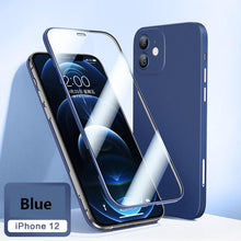 Load image into Gallery viewer, 2021 Double-sided All-inclusive Tempered Film  Integrally Shell Membrane Protective Case For iPhone
