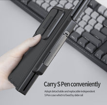 Load image into Gallery viewer, For Samsung Galaxy Z Fold 4 Case CamShield Pro Slide Camera Back Protector Cover Kickstand With S-Pen Pocket For Z Fold4
