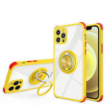 Load image into Gallery viewer, Creative Double Ring Bracket Four-corner Anti-fall Cover For iPhone
