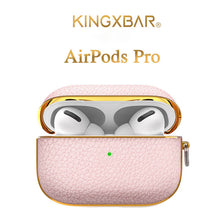 Load image into Gallery viewer, 2021 Luxury Genuine Leather Protective AirPods Pro Case
