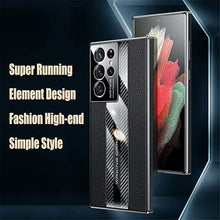 Load image into Gallery viewer, Luxury Genuine Leather Samsung S23 S23 Ultra Case
