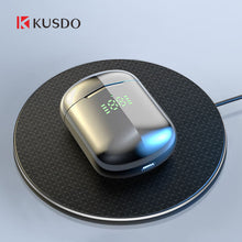 Load image into Gallery viewer, KUSDO TWS Wireless Headphones Led HiFi Stereo Earbuds Bluetooth Earphone For Android And iOS
