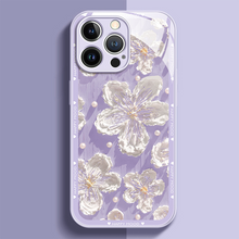 Load image into Gallery viewer, Ins New Oil Painting Flower iPhone Case
