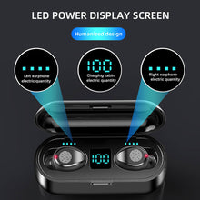 Load image into Gallery viewer, F9 Earphone LED Touch Bluetooth 5.0 Large Capacity Charging Cabin
