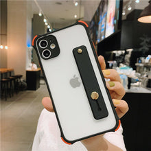 Load image into Gallery viewer, FLASH⚡SALE I 2021 Lovely Matte Stand Holder Clear Case For iPhone
