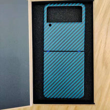 Load image into Gallery viewer, Kevlar Carbon Fiber Phone Case For Samsung Galaxy Z Fold 3 &amp; Z Flip 3 5G
