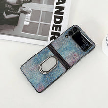 Load image into Gallery viewer, Shining Diamond Mirror Ring Protective Cover For Samsung Galaxy Z Flip 3 5G pphonecover
