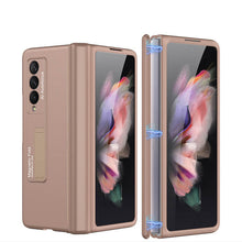 Load image into Gallery viewer, Amazing Magnetic Frame Plastic Stand All-included Case For Samsung Galaxy Z Fold 3 5G Mate X
