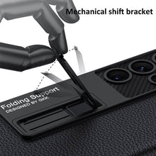 Load image into Gallery viewer, NEWEST Magnetic Holder Leather Case for Samsung Galaxy S22 S23 Ultra Plus 5G
