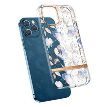 Load image into Gallery viewer, Electroplating Flower Transparent Protective Case For iPhone
