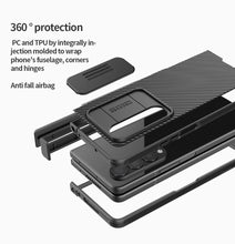 Load image into Gallery viewer, For Samsung Galaxy Z Fold 4 Case CamShield Pro Slide Camera Back Protector Cover Kickstand With S-Pen Pocket For Z Fold4
