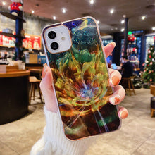 Load image into Gallery viewer, 2021 Tide Brand Electroplating Stereo Symphony Gradient Case For iPhone
