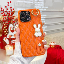 Load image into Gallery viewer, Premium Leather Wristband iPhone Case - mycasety2023 Mycasety

