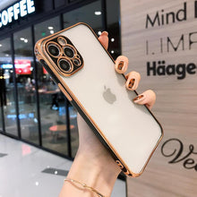 Load image into Gallery viewer, 2021 Electroplated Matte Anti-fall Camera All-inclusive Protective Case For iPhone
