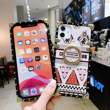 Load image into Gallery viewer, 2021 Luxury Square Retro Pattern Case For iPhone
