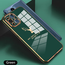 Load image into Gallery viewer, 2021 Luxury Deer Pattern Camera All-inclusive Electroplating Process Case For OPPO Reno 4 3 Pro R17 Pro Find X
