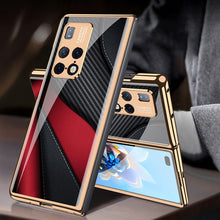 Load image into Gallery viewer, Luxury Plating Glass Anti-knock Protective Hard Edge Cover For Huawei Mate X2

